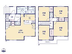 茅ヶ崎市小和田1丁目1期　新築戸建　全1棟
