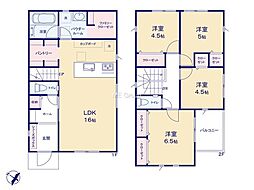 福生市第1期　新築戸建　全3棟　2号棟