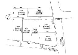 相模原市上溝　売地　全7区画　7区画