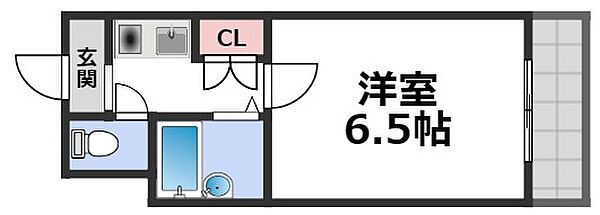 ファミーユ今里 ｜大阪府大阪市東成区大今里西3丁目(賃貸マンション1K・9階・20.80㎡)の写真 その2