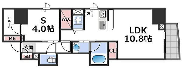 セレニテフラン本町 ｜大阪府大阪市中央区久太郎町2丁目(賃貸マンション1SLDK・3階・49.97㎡)の写真 その2