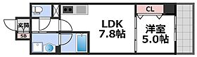 サージュ天王寺  ｜ 大阪府大阪市天王寺区国分町（賃貸マンション1LDK・3階・33.24㎡） その2