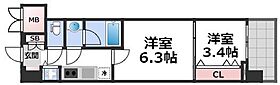 スプランディッドVIII  ｜ 大阪府大阪市淀川区加島3丁目（賃貸マンション2K・9階・30.00㎡） その2