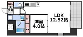 プレジオ八戸ノ里  ｜ 大阪府東大阪市下小阪5丁目（賃貸マンション1LDK・4階・39.29㎡） その2