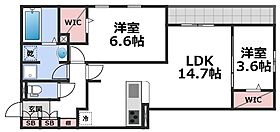 スペチアーレ林寺  ｜ 大阪府大阪市生野区林寺2丁目（賃貸アパート2LDK・1階・60.72㎡） その2