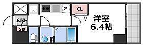 プレサンス桜ノ宮イーサリアル  ｜ 大阪府大阪市都島区中野町4丁目（賃貸マンション1K・9階・23.20㎡） その2