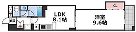 CITY SPIRE上町台  ｜ 大阪府大阪市天王寺区上本町9丁目（賃貸マンション1LDK・6階・41.78㎡） その2