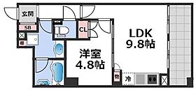 エル・セレーノ上本町レジデンス  ｜ 大阪府大阪市天王寺区筆ケ崎町（賃貸マンション1LDK・13階・39.54㎡） その2