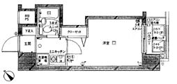 パレ・ドール千石 1Kの間取図画像