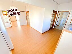 茂庭字人来田西 戸建 5DKのリビング/ダイニング