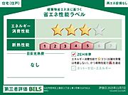 住棟ラベルの場合、住棟全体の性能を示すもので、特定の住戸の性能を示すものではありません