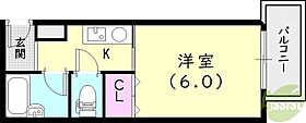 エルズ夙川  ｜ 兵庫県西宮市大井手町5-7（賃貸マンション1K・2階・22.68㎡） その2