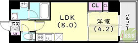 兵庫県西宮市南昭和町3-29（賃貸マンション1LDK・5階・31.02㎡） その2