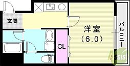 🉐敷金礼金0円！🉐阪神本線 久寿川駅 徒歩4分