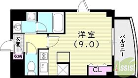 パルシオ甲東園  ｜ 兵庫県西宮市甲東園2丁目（賃貸マンション1R・2階・24.80㎡） その2