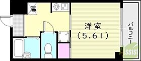 レジェンド西宮  ｜ 兵庫県西宮市戸田町1-24（賃貸マンション1K・2階・19.06㎡） その2