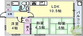 甲南兵庫ハイム  ｜ 兵庫県神戸市兵庫区羽坂通3丁目（賃貸マンション3LDK・3階・54.04㎡） その2