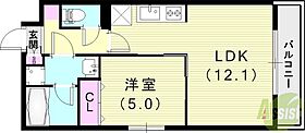 ルーセス甲子園  ｜ 兵庫県西宮市甲子園浜田町7-2（賃貸マンション1LDK・1階・40.00㎡） その2