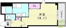 ラ・フォンテ甲東園 2階