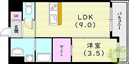 K’s Court西宮北口 2階/-
