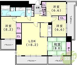 セントラルガーデンタワー 27階/-