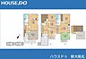 間取り：■1階事務所利用可能！駐車場は車種によっては3台駐車可能です！■6ＬＬＤＤＫＫに納戸・屋根裏収納付の収納豊富な物件です1