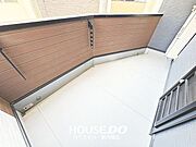 ■洗面室から繋がるバルコニー！すぐに干せる動線で洗濯がより快適に！
