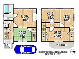 宇治市小倉町山際　中古一戸建て