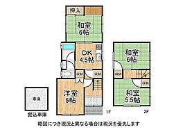 京都市伏見区深草大亀谷万帖敷町　中古一戸建て