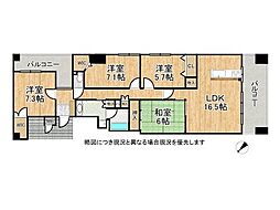 フォルクローレ瀬田 4LDKの間取図画像