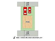 前道6ｍ以上あり駐車も楽々。