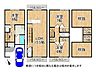 間取り：全居室6帖以上+ロフト2か所のゆとりある3LDK