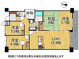 間取図画像 4LDK