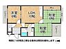 間取り：全居室6帖以上の3LDKの間取りです