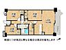 間取り：収納豊富な3LDKの間取りです
