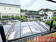 建物内からの景色