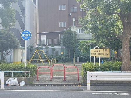 本羽田第一児童公園街区公園広さ 456m2 400m