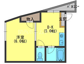 大阪府門真市栄町10-17（賃貸マンション1DK・3階・25.20㎡） その2