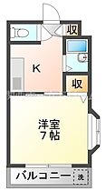 大阪府門真市野里町15-26（賃貸マンション1K・3階・20.60㎡） その2