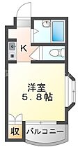 大阪府守口市大久保町2丁目6-4（賃貸マンション1K・2階・16.65㎡） その2