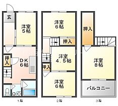 大阪府門真市栄町12-24（賃貸テラスハウス5DK・1階・72.62㎡） その2