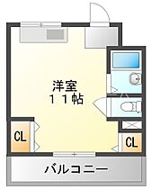 大阪府門真市末広町32-7（賃貸マンション1R・5階・26.50㎡） その2