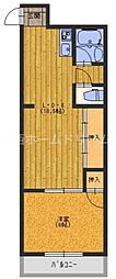 成和ハイツ2 1LDKの間取図画像