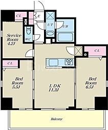 間取図画像 2SLDK
