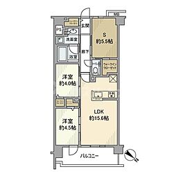 間取図画像 2SLDK