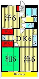 間取図画像 3DK