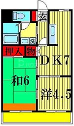 間取図画像 2DK