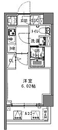 S-RESIDENCE妙典arterial 1Kの間取図画像