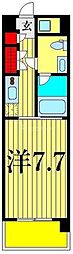 コンフォリア南砂町 1Kの間取図画像