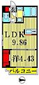 MaisondeBonheur2階15.0万円